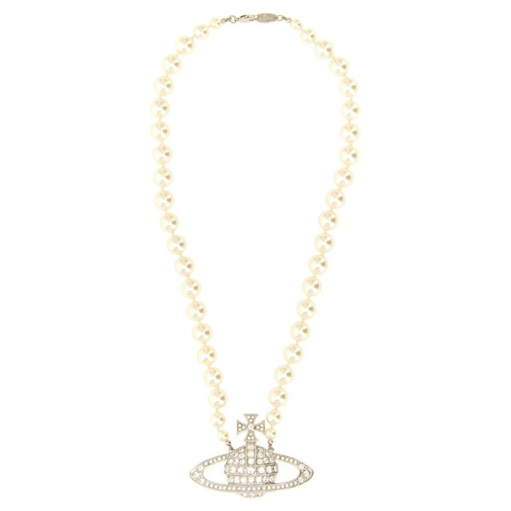 Vivienne Westwood Women 'Man. Bas Relief Pearl' Necklace